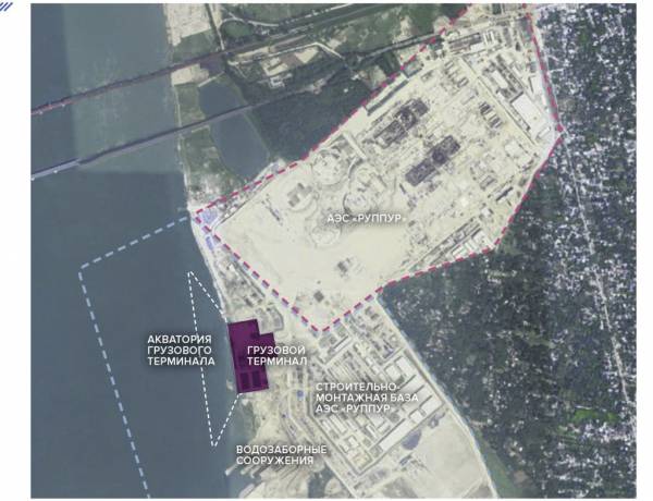 В Бангладеш на реке Падме построили грузовой порт для АЭС «Руппур»