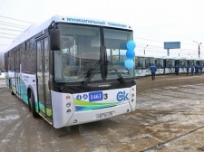 На маршруты Омска выйдут новые газомоторные автобусы