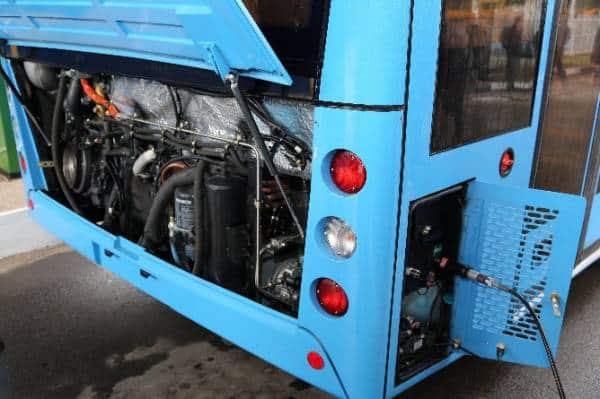 Первый белорусский автобус на природном газе сошел с конвейера завода