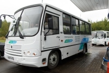 В Ленинградской области на маршрут вышли автобусы на метане