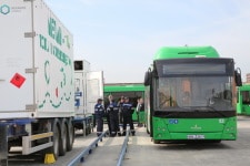 В Екатеринбурге презентовали оборудование для заправки автобусов, работающих на метане
