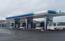 В Удмуртии начала работу новая газозаправочная станция «Газпром»