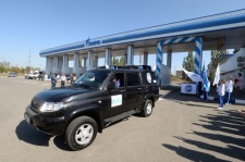 В Ставрополе стартовал участник всероссийского автопробега «Газ в моторы!»