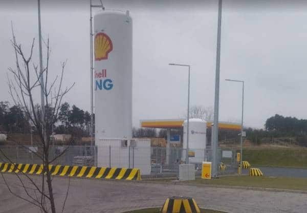 Shell открывает еще 2 СПГ-АЗС в Польше