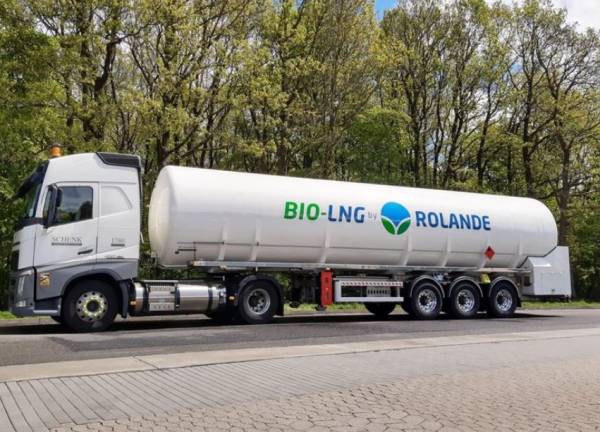 Компания Scandinavian Biogas подписала соглашение с Rolande поставках био-СПГ