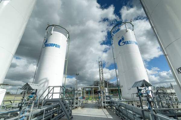 «Газпром» нацелен на расширение производства СПГ для поставок на внешний и внутренний рынки