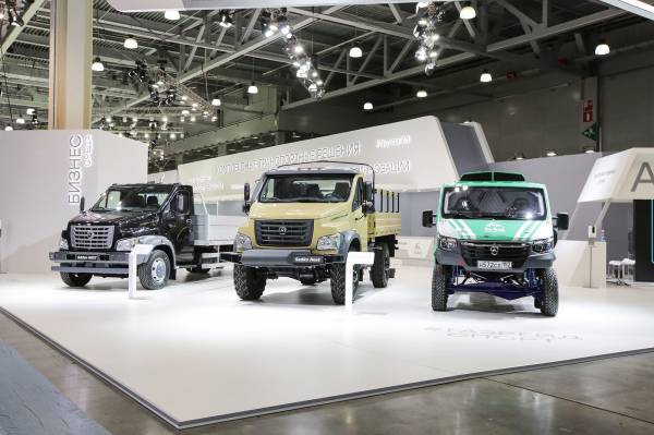 На выставке COMTRANS состоялась премьера новых моделей техники «Группы ГАЗ»