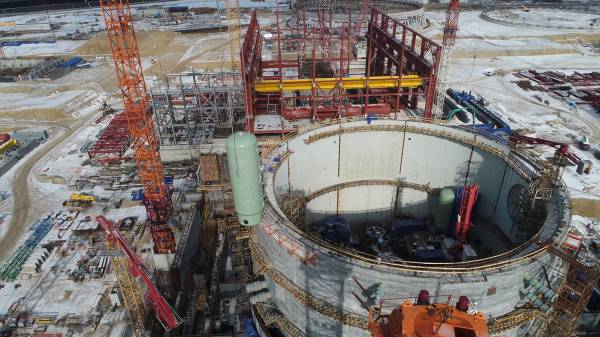 В здании реактора Курской АЭС-2 установили гидроемкость САОЗ