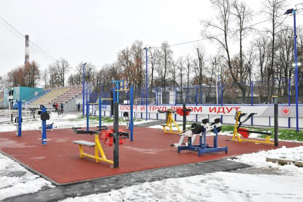 «Группа ГАЗ» профинансировала строительство спортивных площадок в Павлове