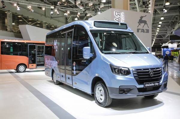 «Группа ГАЗ» представляет на выставке COMTRANS электробусы на водородном топливе